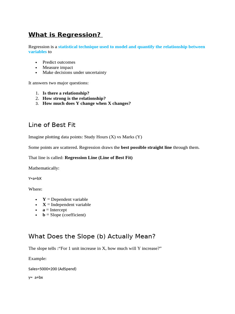 Multiple R Interpretation | PDF | Coefficient Of Determination | Errors ...