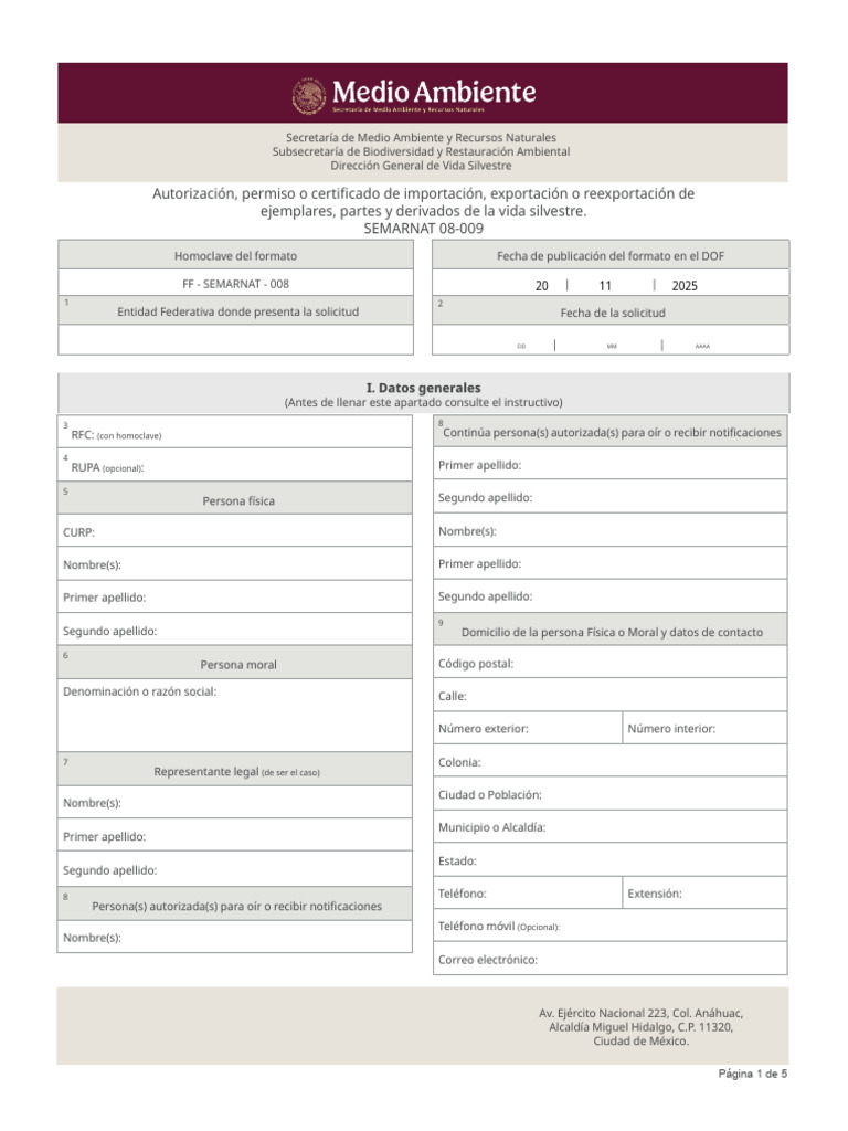 Formato Tramite | PDF | Cita | Ciudad de México
