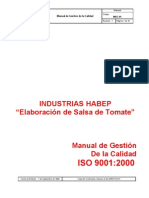 Ejemplo Manual ISO 9001 - 2000