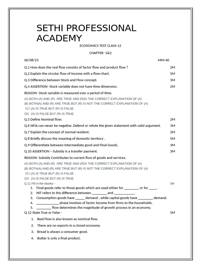 12 eco ch-2 | PDF | Goods | Demand