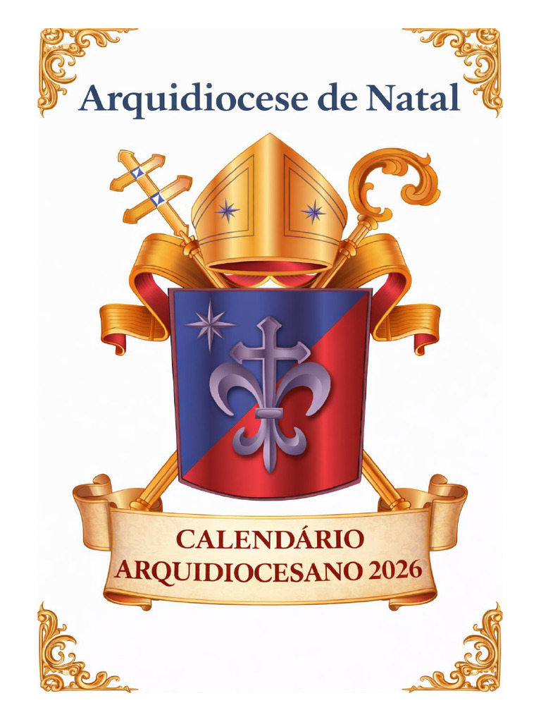 Calendário Arquidiocesano 2026 | PDF | Bispo
