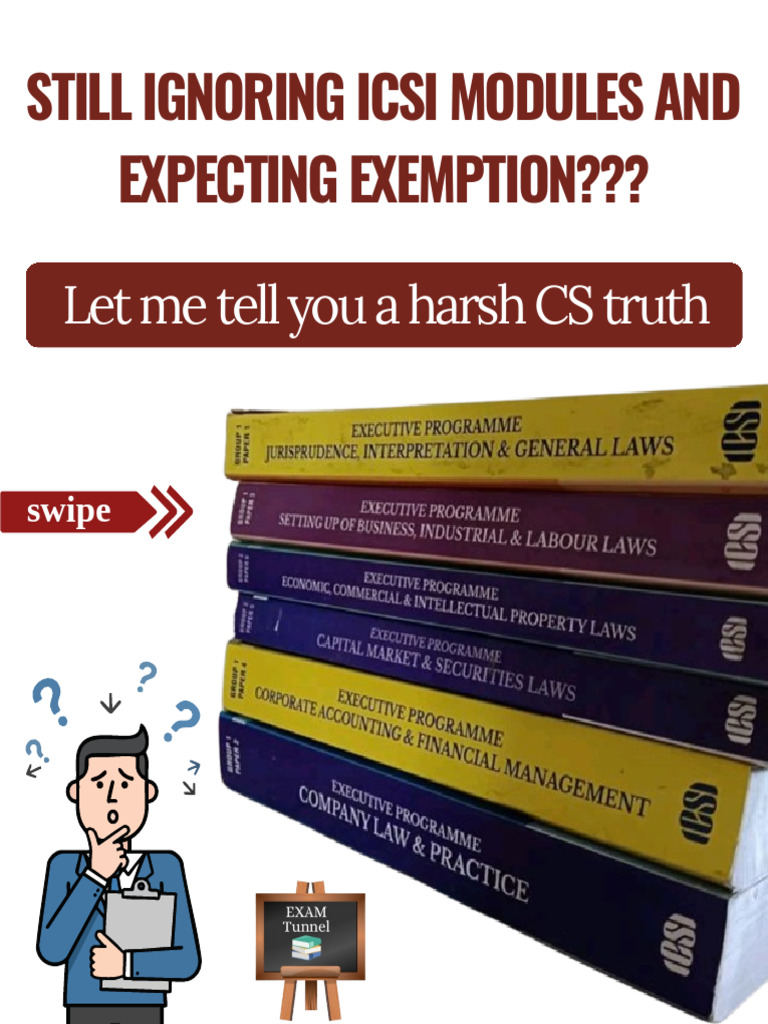 Important advice for CS Aspirants | PDF