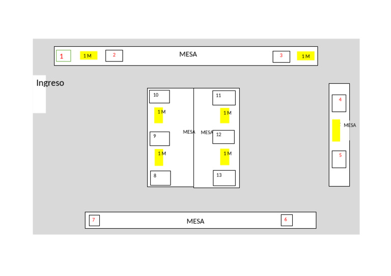 Crokis Comedor | PDF