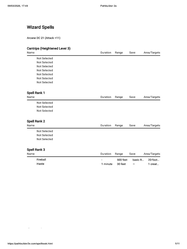 Spells | PDF