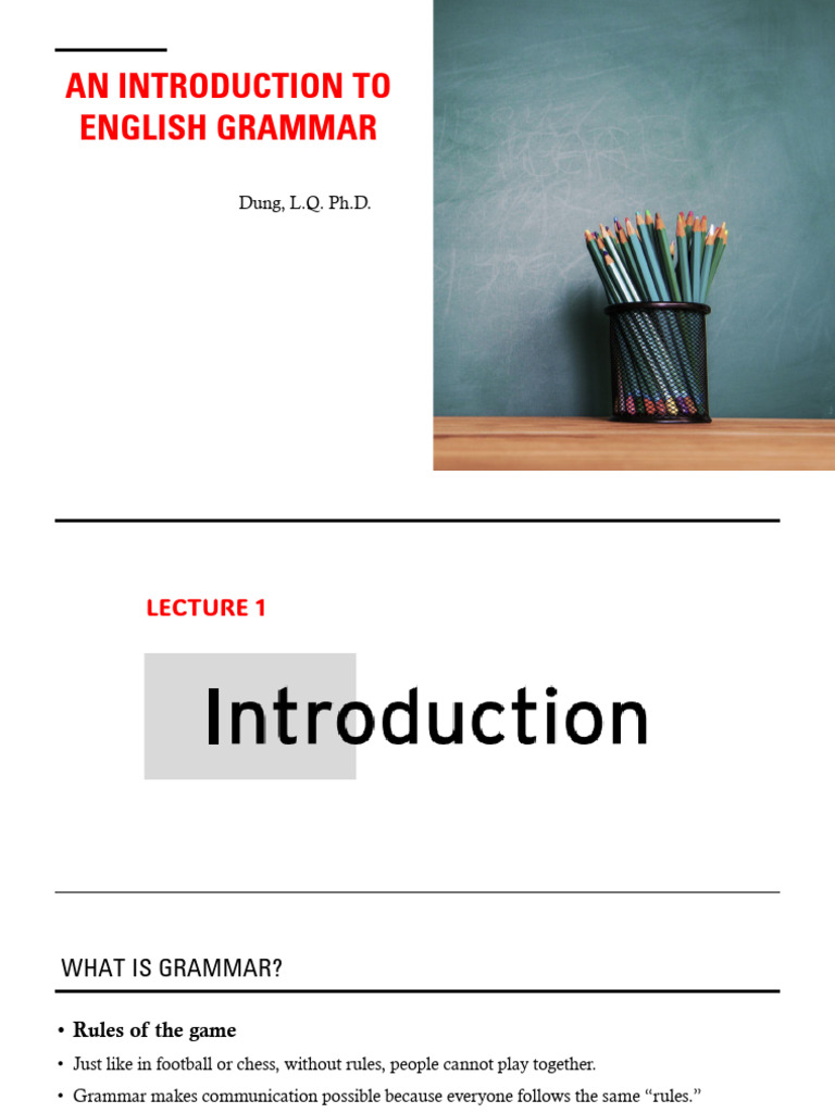 Lecture 1 | PDF