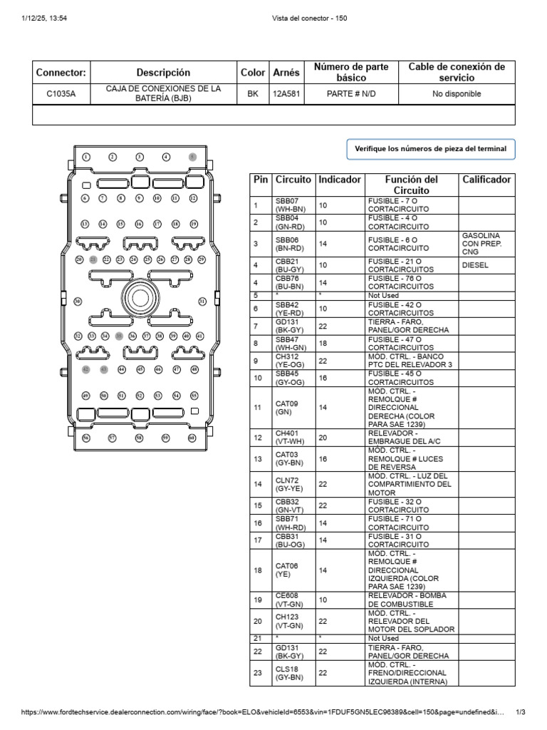 Vista Del Conector - 150 | PDF | Tecnología de vehículos | Tecnologías ...