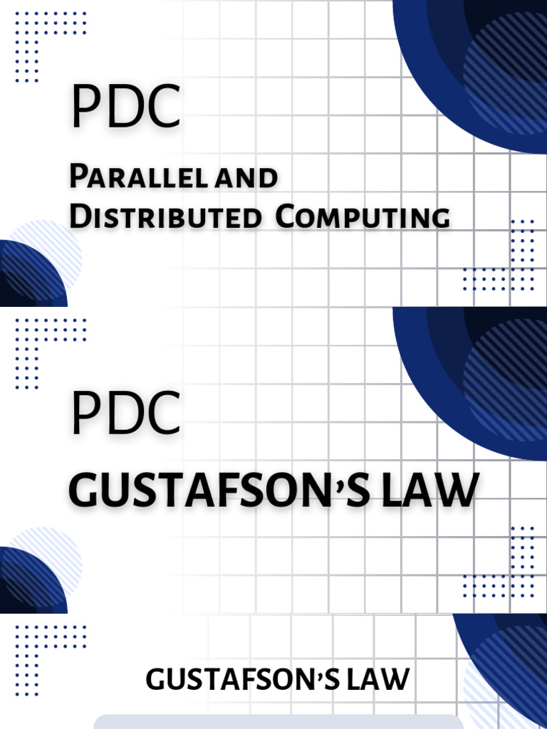 Topic Gustafson Law Student | PDF | Parallel Computing | Theoretical ...