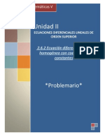 P2.6.2 Ecuacion Diferencial Lineal Homogenea Con Coeficientes Constantes.