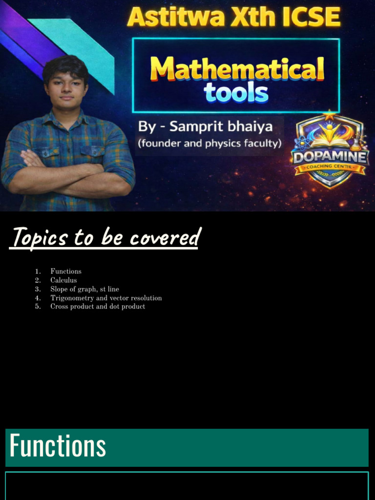 Mathematical Tools | PDF