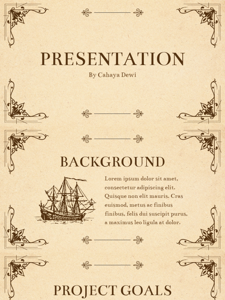 Brown Vintage Classic Project Presentation - 20260309 - 195458 - 0000 | PDF