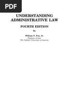 Understanding Administrative Law: Fourth Edition