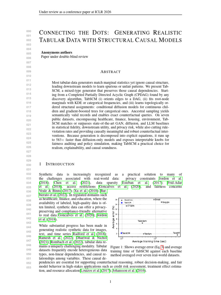 Generating Realistic Tabular Data With Structural Causal Models 2026 ...