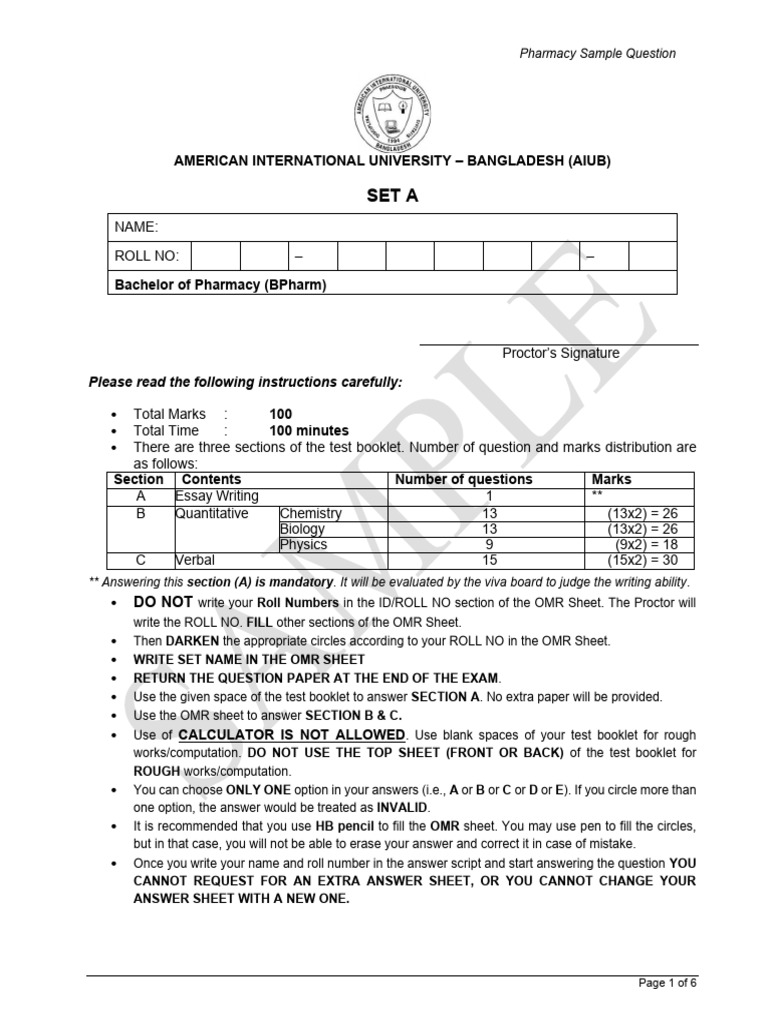 b.pharm Sample Question | PDF | Acid | Cell (Biology)