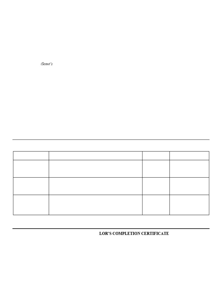 Revised BSP Form No. 17 Merit Badge Application Form (1) | PDF ...