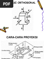 Proyeksi Orthogonal