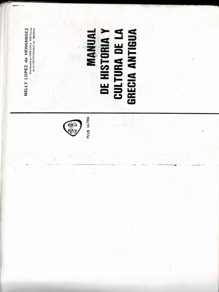 Manual de Historia y Cultura de La Grecia Antigua | PDF
