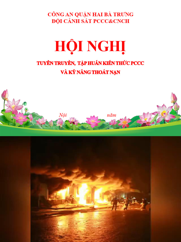 Slide phổ biến về PCCC | PDF