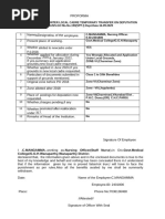 Next of Kin Declaration Form Template | PDF