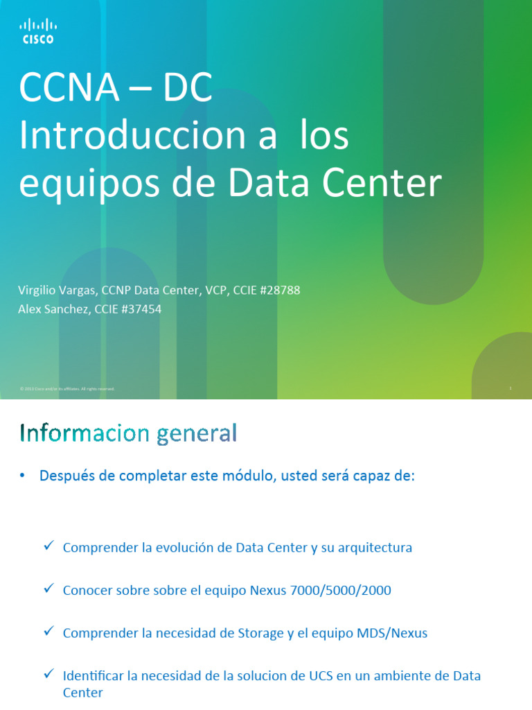 Intro To DC Preso | PDF | Estándares de red | Protocolos de internet
