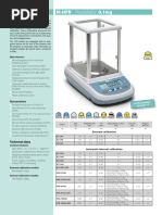 MA204 Analytical Balance Specifications | PDF
