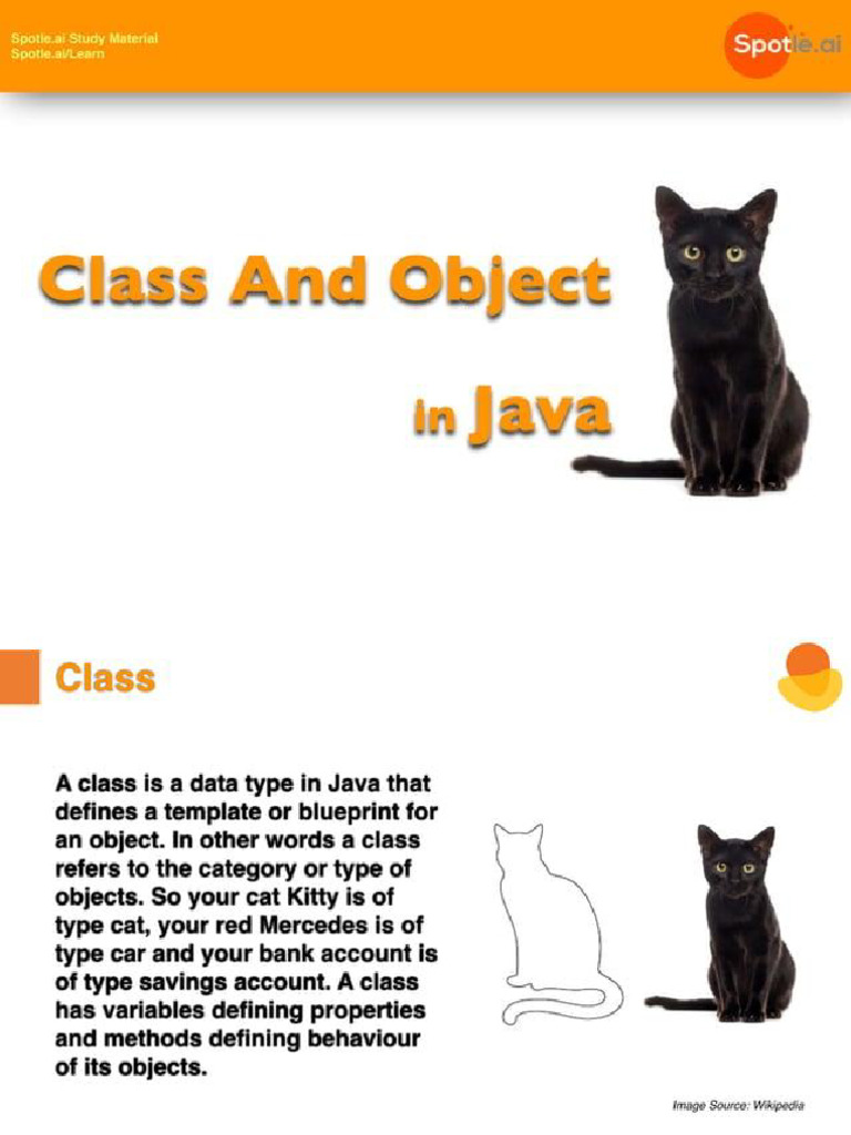 Class and Objects in Java PDF | PDF