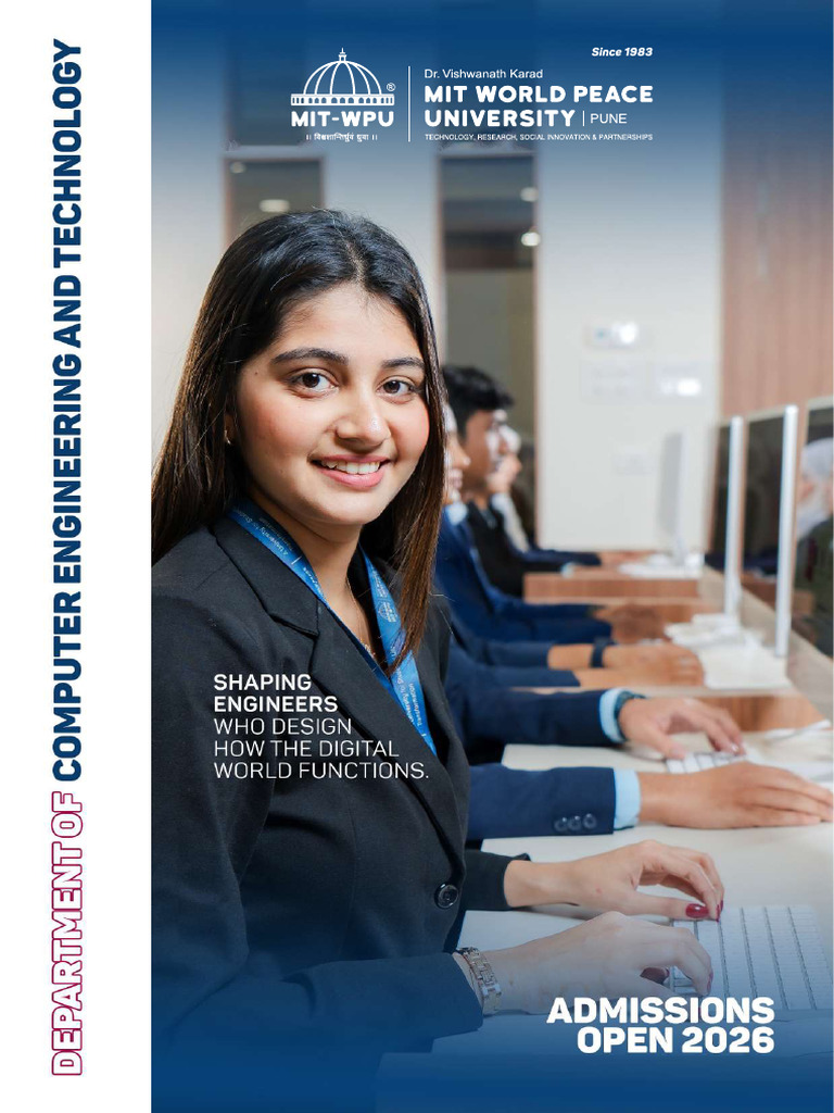 Computer Engineering and Technology Brochure 2026 27 | PDF ...