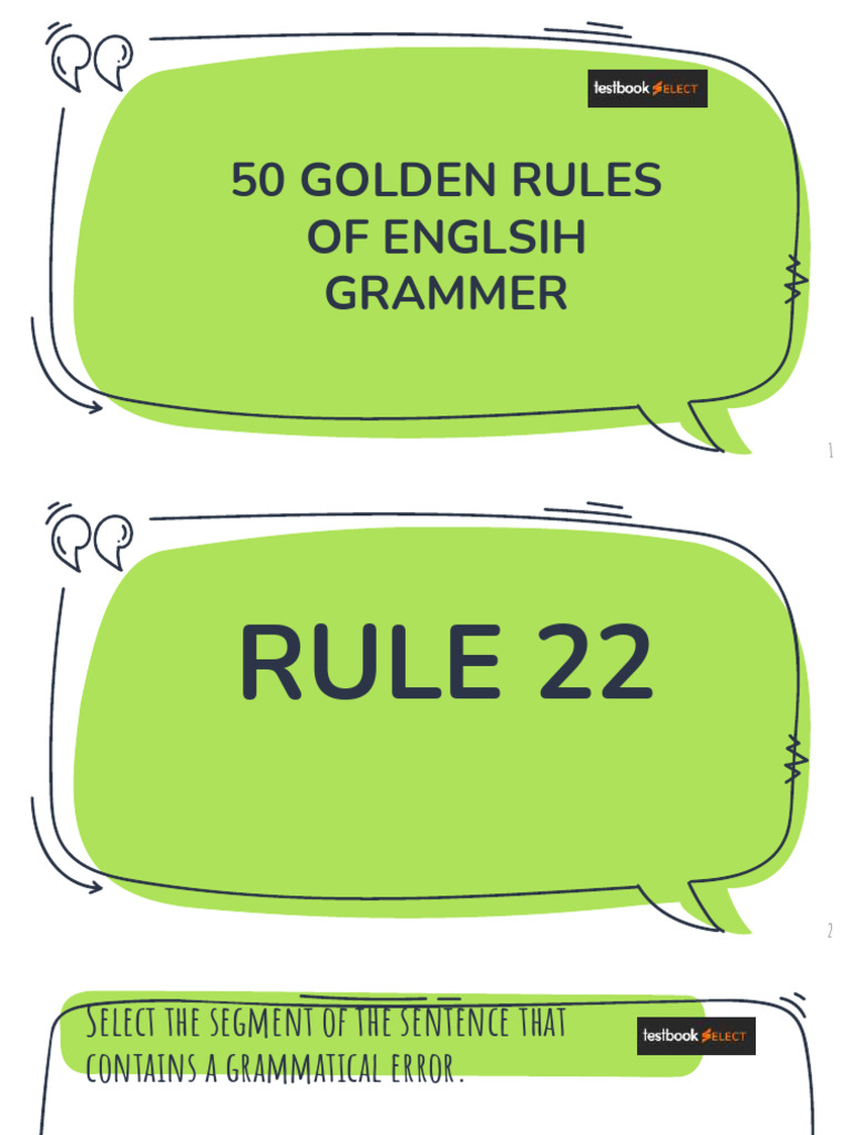 50 Grammar Rules Day 3 a1555d4e | PDF | Linguistics | Linguistic Typology