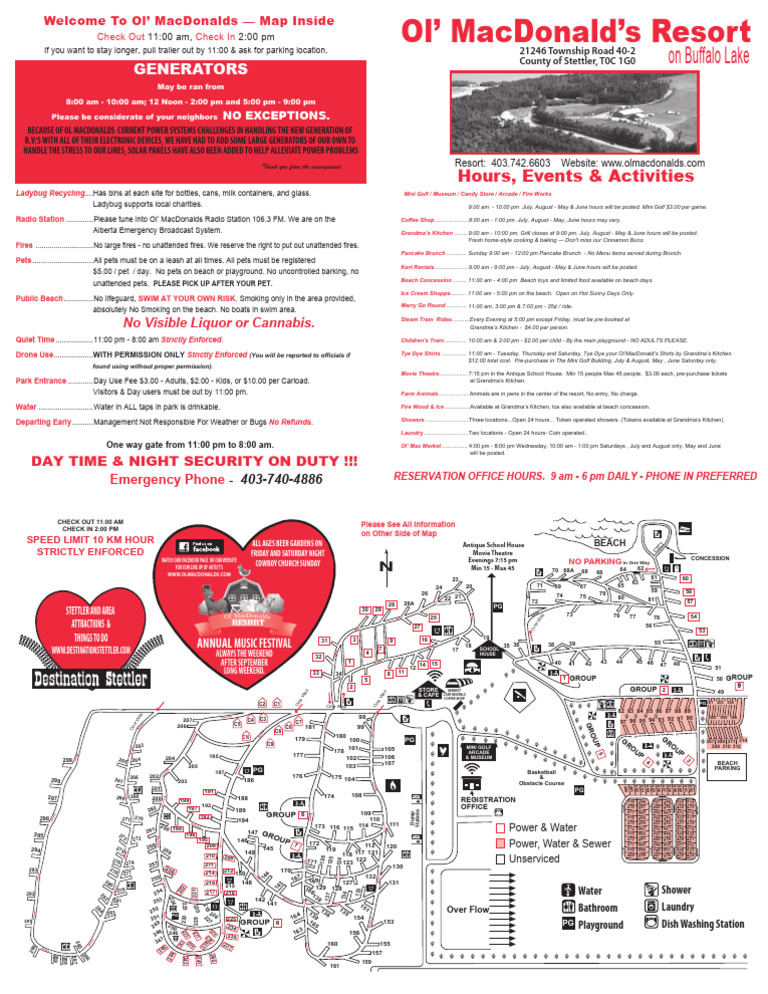 Ol Mac Site Map 2019 | PDF