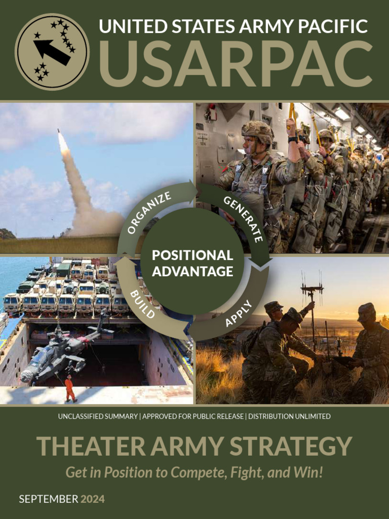 USARPAC Theater Army Strategy | PDF | Division (Military) | Military ...