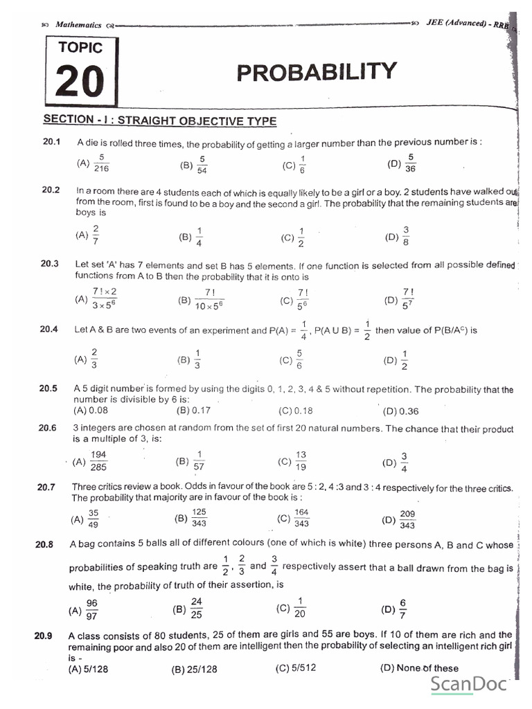 Probability | PDF
