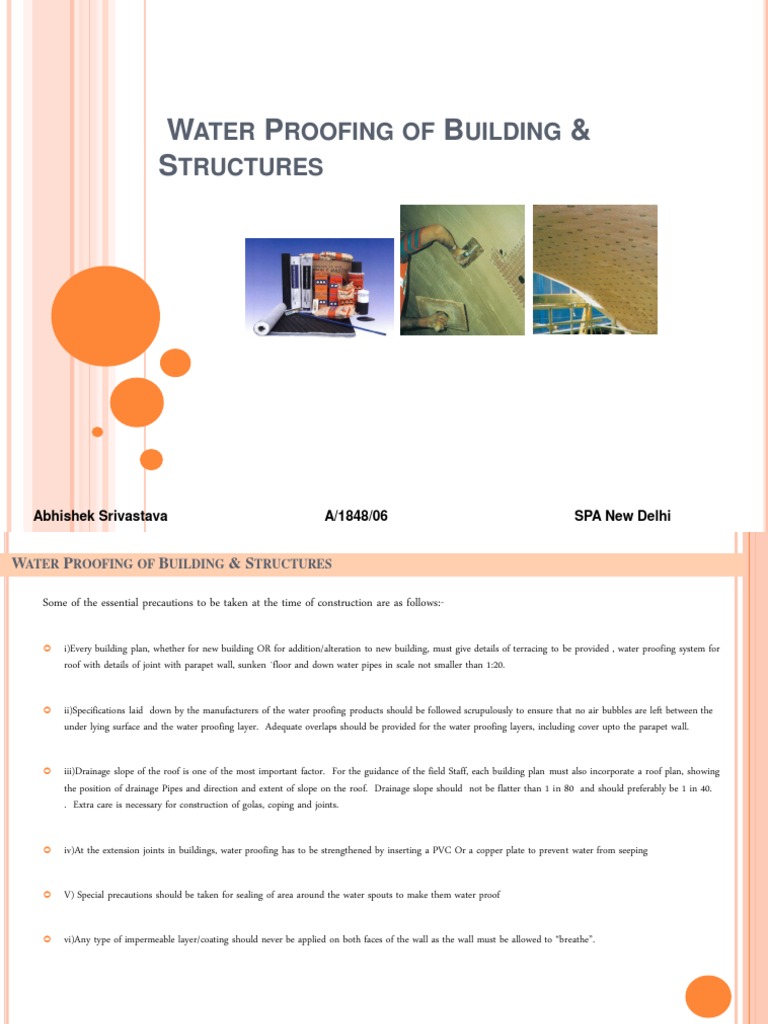 Mud Phuska Waterproofing Techniques | PDF | Mud | Asphalt