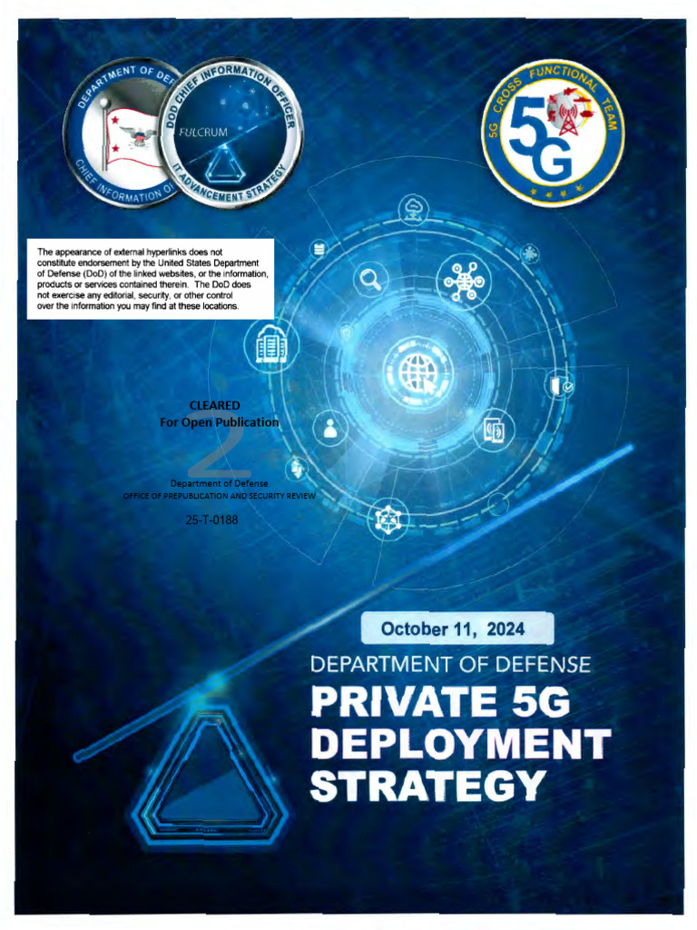 Private 5G Deployment Strategy | PDF | Computer Security | Security