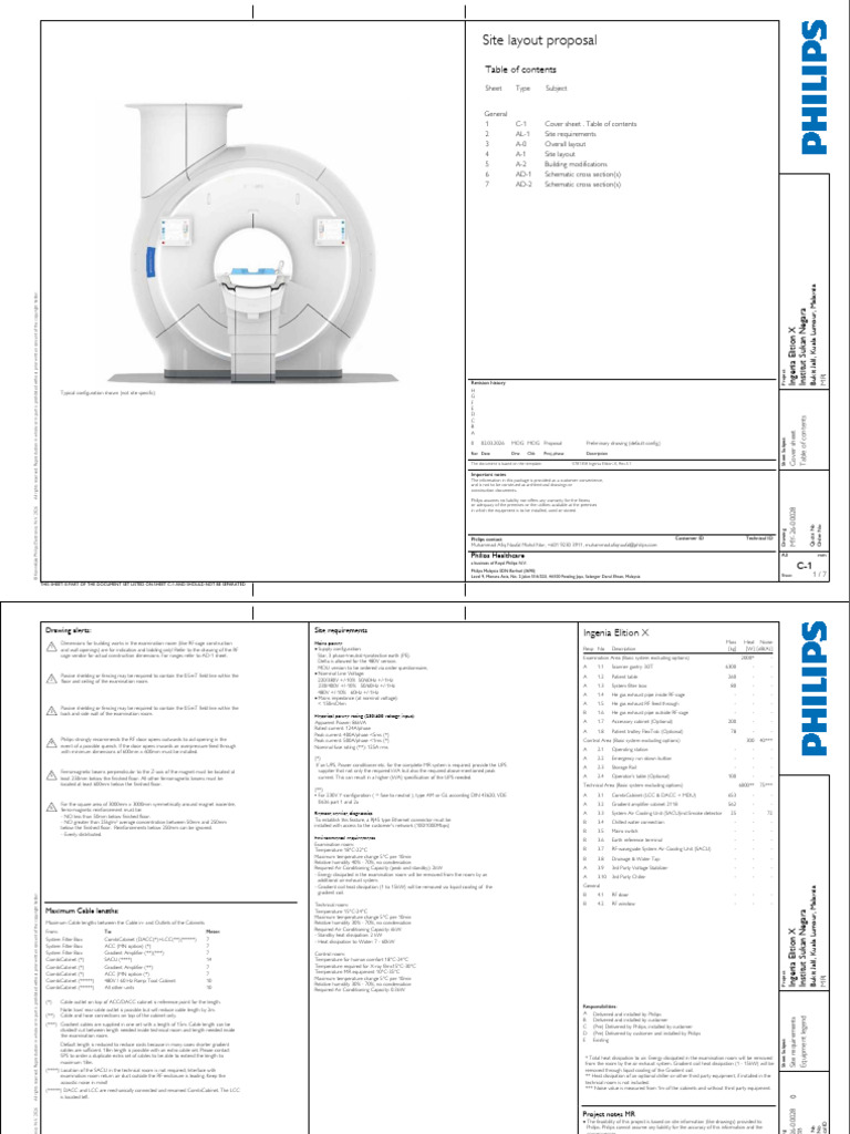ISN - Ingenia Elition X MRI | PDF | Electrical Engineering | Electricity