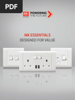 MK Essentials Floorbox Specifications | PDF | Electrical Wiring ...