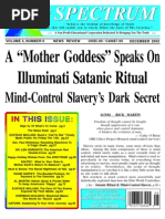 Mother Goddess - Speaks On Illuminati Satanic Ritual