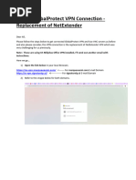 VPN Connection - Guide For MQ-employees | PDF | Login | Virtual Private ...