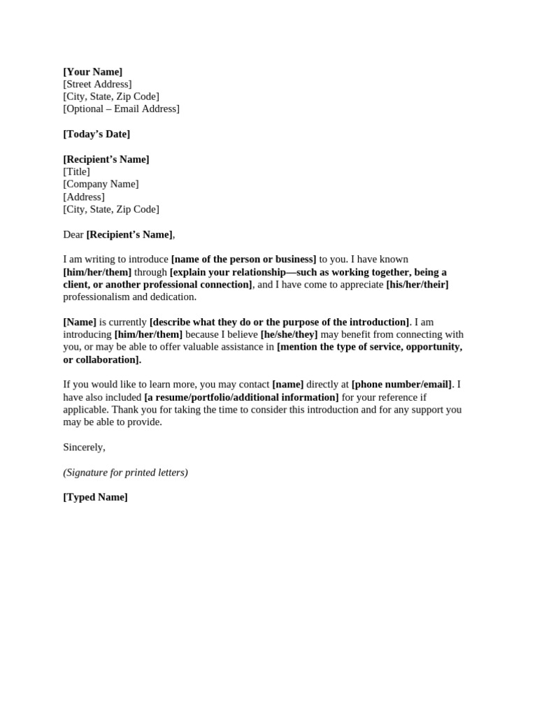 Letter Sample | PDF