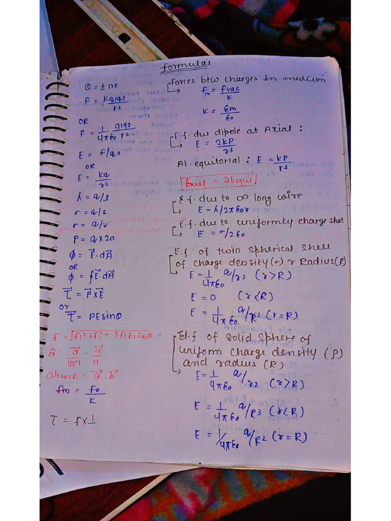 Physics Formulas | PDF