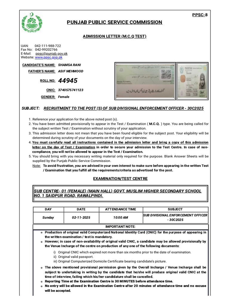 Date Sheet | PDF