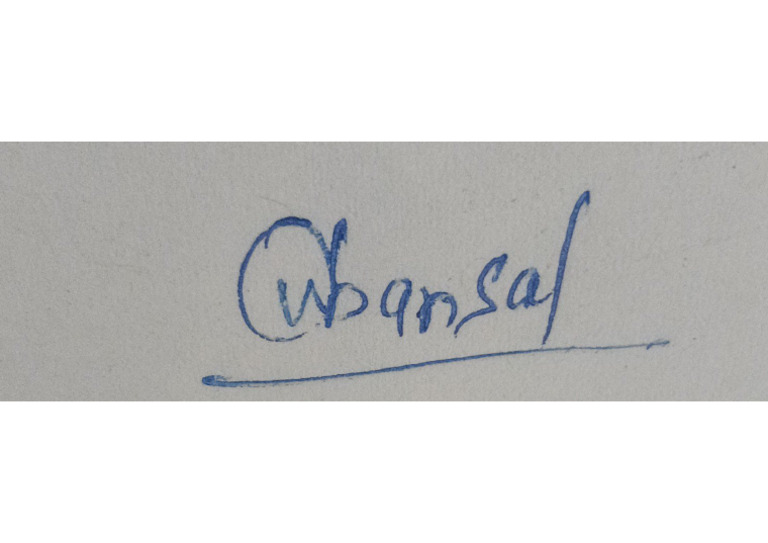 Vivek Signature | PDF