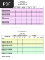 Pageant Judging Criteria Overview | PDF