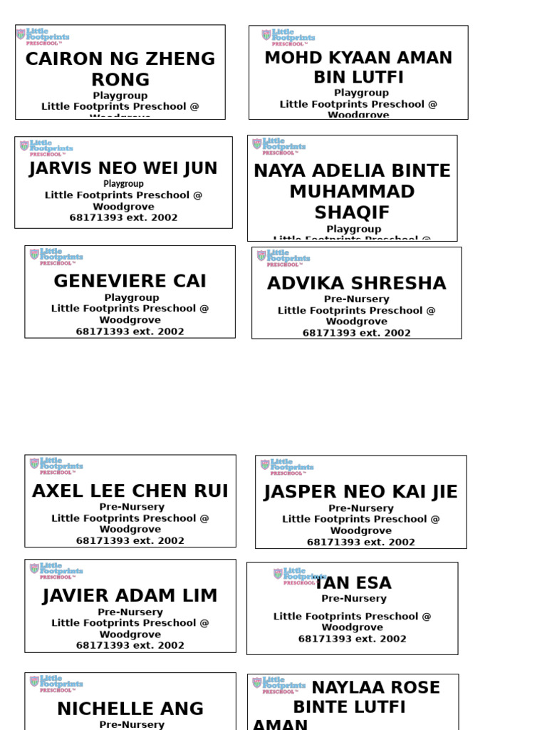 Learning Journey Nameplate | PDF