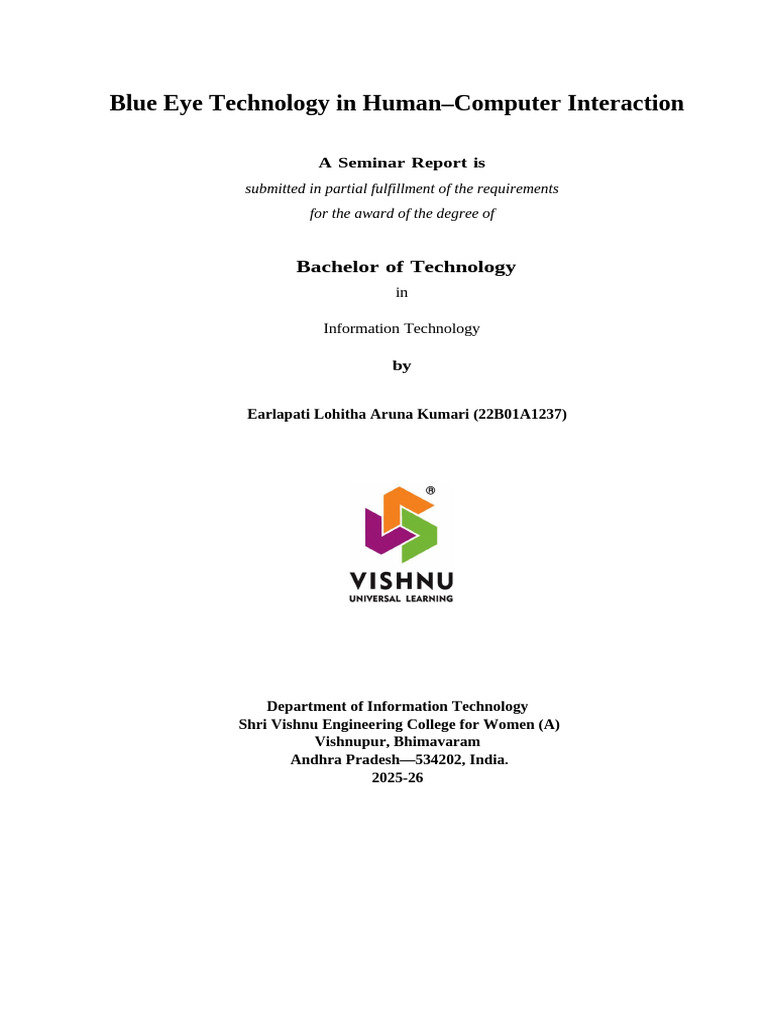 22b01a1237 Seminar Report | PDF | Artificial Intelligence ...