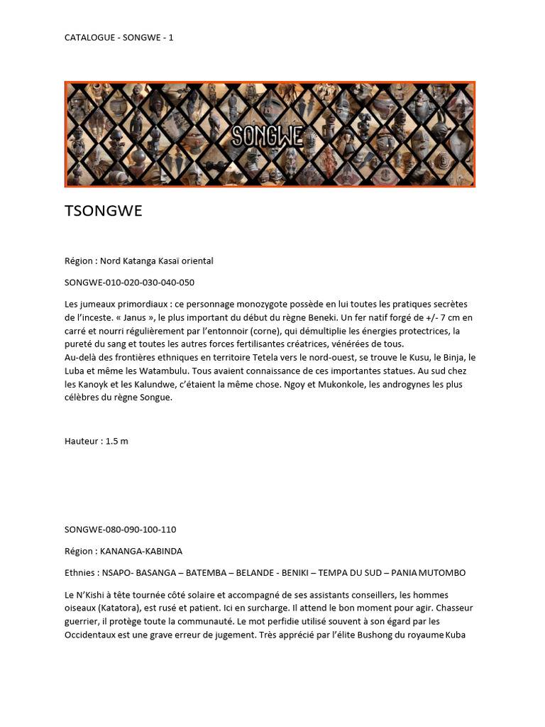 Songwe FR | PDF