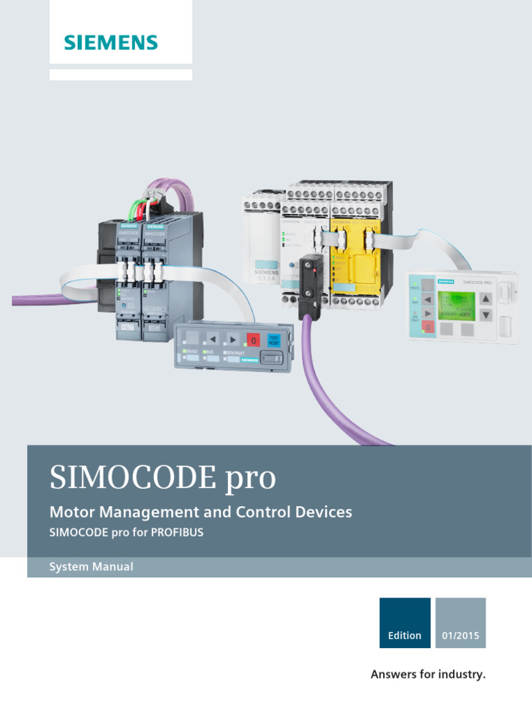 Manual Simocode Pro Profibus En-Us | PDF | Safety | Computing