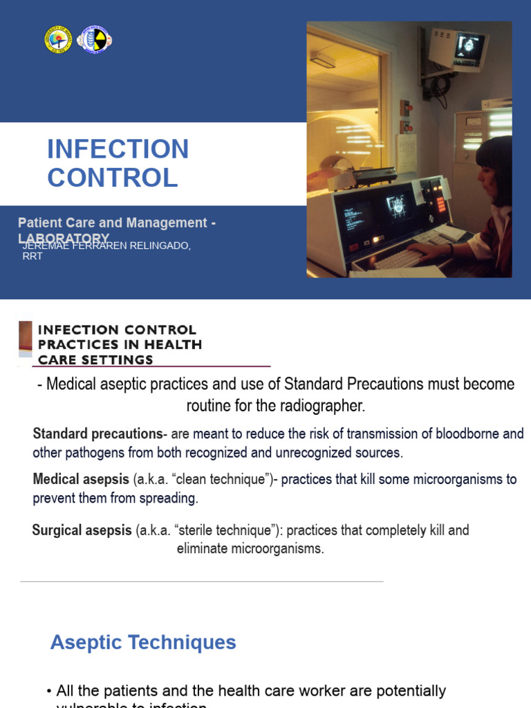 PCM - 02 - LAB - Infection Control, Washing, Gowning and Gloving. | PDF ...