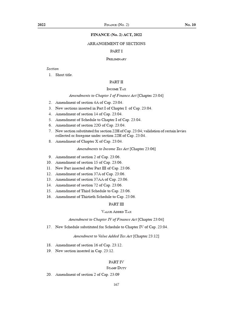 Finance Act (No. 2.) 2022 Final ORDINARY | PDF | Taxes | Exchange Rate