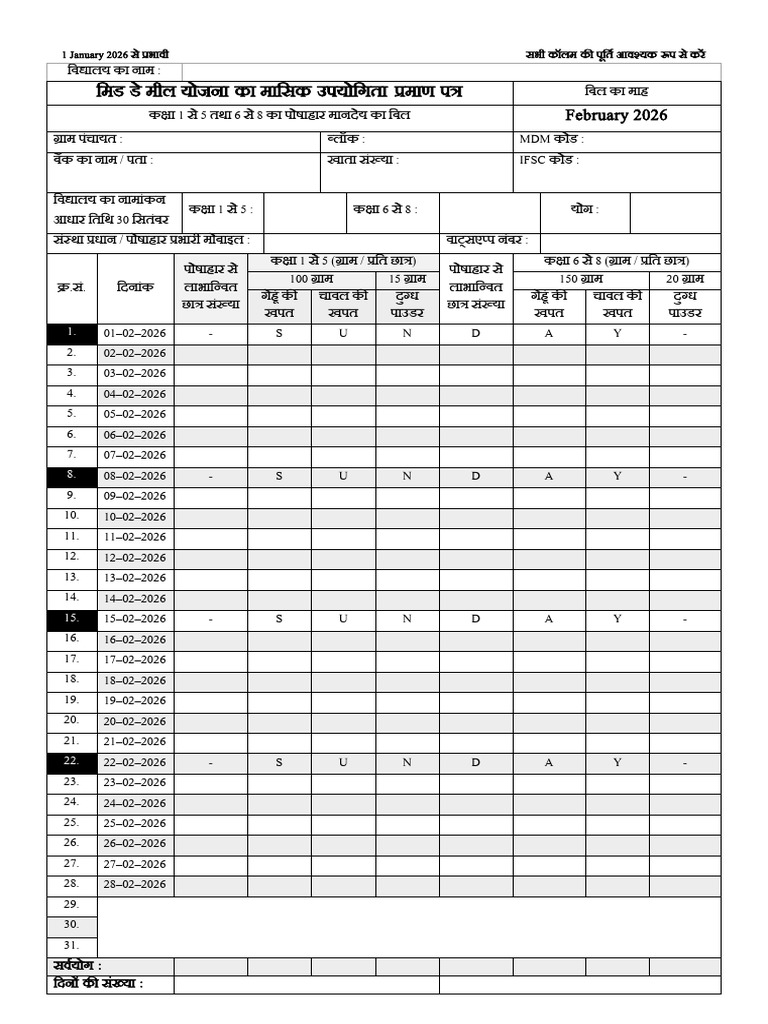 Feb 2026 MDM UC Type 1 Cceguru | PDF