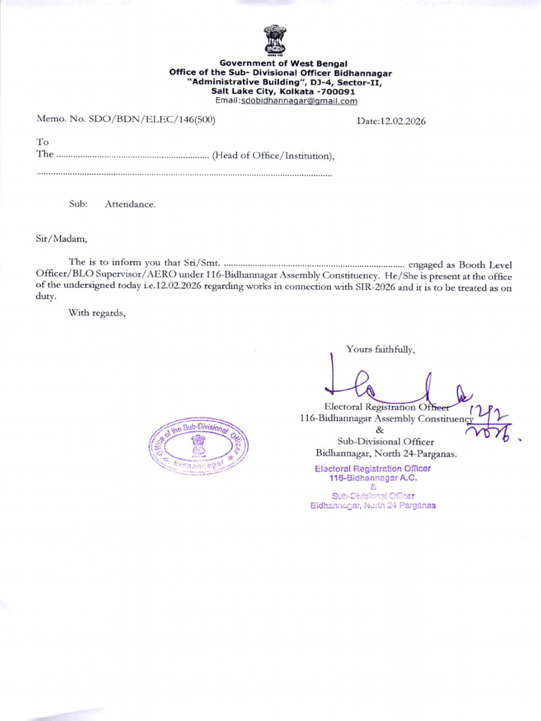 Attendance (1) | PDF