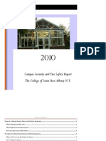 The College of Saint Rose Security and Fire Safety Report For 2010